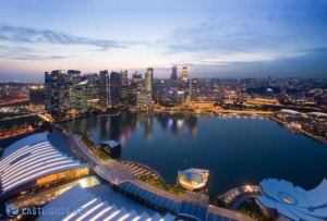 Singapore Skyline from SkyPark