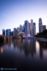 Singapore Skyline from Esplanade